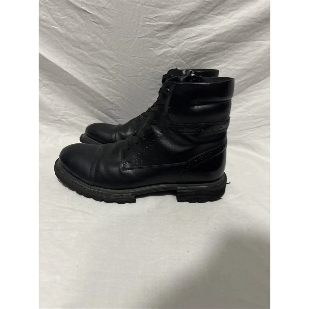 INC International Tull Cap-Toe Boots Shoes‎ BLACK  Shoes SZ 10